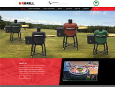 皓宏陶瓷燒烤爐外貿(mào)網(wǎng)站案例