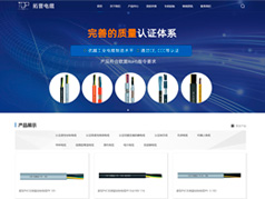 江蘇拓普電纜網(wǎng)站設(shè)計(jì)案例